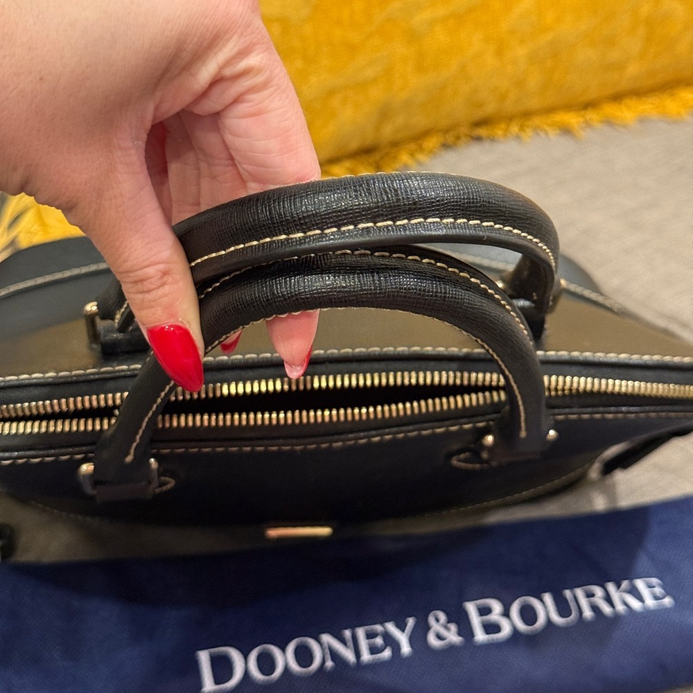 Dooney & Bourke Black Satchel Bag - Picture 10 of 10